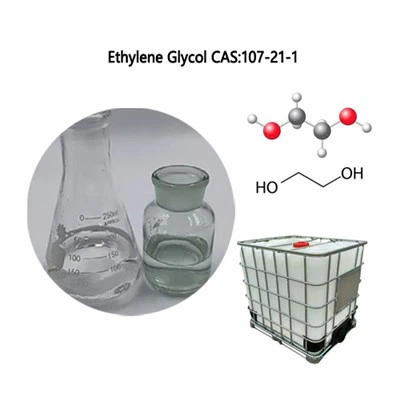 99.95% مونو اتیلن گلیکول شفاف بی رنگ (MEG) CAS: 107-21-1 برای ضد یخ